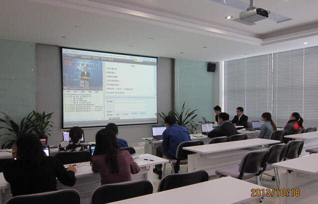 柳工高潤開展ELN網(wǎng)絡學習平臺的操作培訓